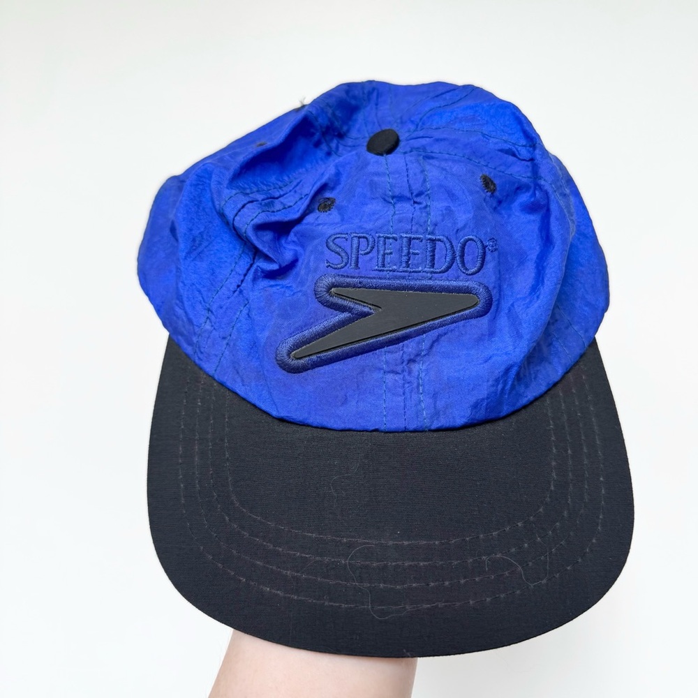Speedo Blue and Black Cap